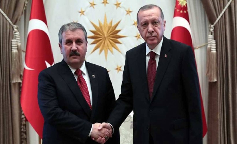 Erdoğan ve Destici, Beştepe'de görüştü