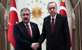 Erdoğan ve Destici, Beştepe'de görüştü
