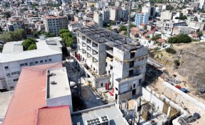 Eşrefpaşa Hastanesi inşaatı beşinci kata ulaştı