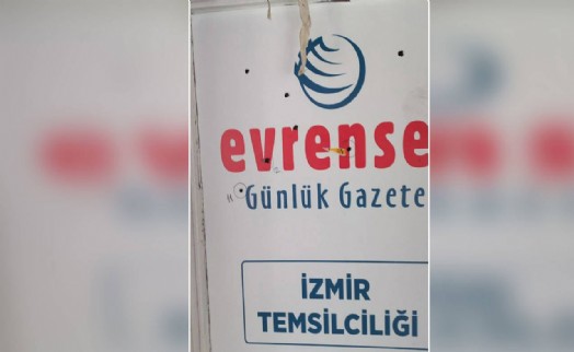 Gazetenin İzmir Temsilciliği'ne silahlı saldırı!