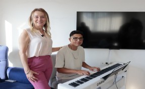 Genç yetenek Burak, hayaline Konak'ın kursuyla kavuştu