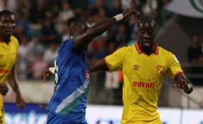 Göztepe 3 puanı 3 golle aldı
