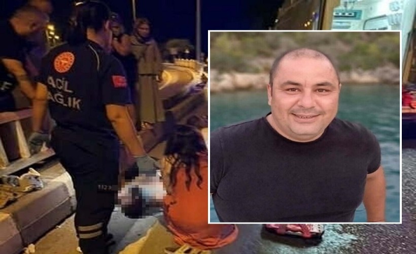 Kaza sırasında başındaki kaskı fırladı: Hayatını kaybetti!