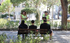 Konak İletişim Merkezi ekipleri sahada