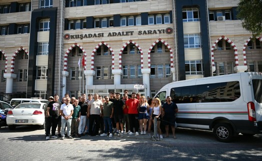 Kuşadası’nda, turistik tesiste maaşlarını alamayan çalışanlardan otel sahipleri hakkında suç duyurusu