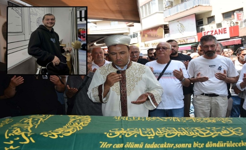 Maganda kurbanı olan Poyraz'ın cenazesi, İzmir'de toprağa verildi