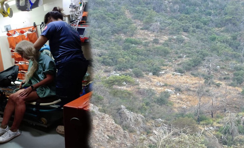 Marmaris’te doğa yürüyüşünde kaybolan Rus turist bulundu
