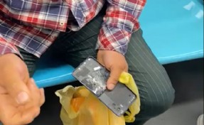 Metroda taciz ettiği kadınlara saldırdı! Yakalanınca fotoğraf çektiği telefonu kırdı