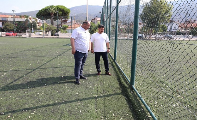 Orta Mahalle’de sahalar yenilenecek