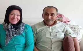 Otobüsün çarptığı otomobildeki çiftin öldüğü kaza kamerada