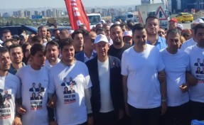 Özel, 'Adana'dan Silivri'ye Özgürlük' yürüyüşünde: Gençlerle bir araya geldi!