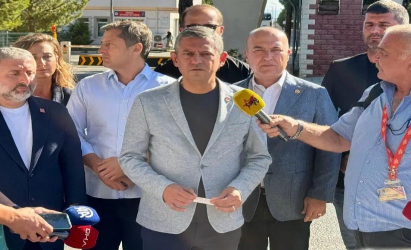 Özel'den Buca cezaevi önünde açıklama: Dolandırıcılık kooperatifle yapılmaz!