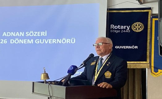 Rotary'den yeni dönemde beraberlik vurgusu: 'Hedefimiz iş birliği ve dayanışma olacak'
