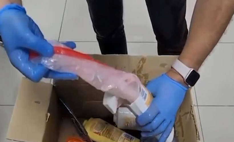 Şampuan kutularından esrar çıktı: 3 gözaltı