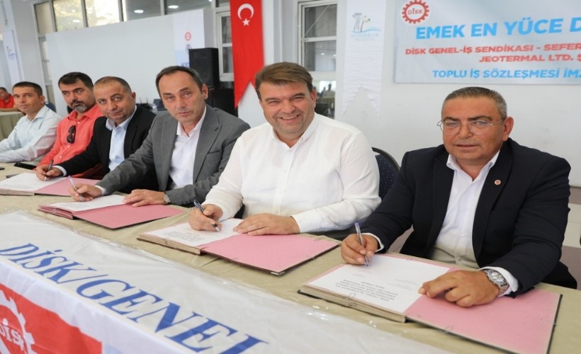 Seferihisar Belediyesi’nde TİS imzalandı: En düşük maaş 50 bin TL'ye dayandı!