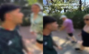 Turistlere hakaret edip sosyal medyadan paylaşan şüpheliye gözaltı