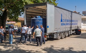 Üreticilere su deposu desteği