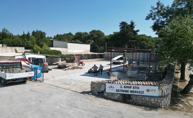 Urla'da Atık Getirme Merkezi hizmete hazırlanıyor