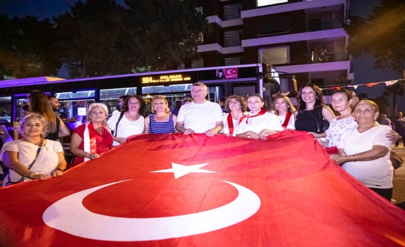 Zafer’in 103. yılı Güzelbahçe’de coşkuyla kutlandı