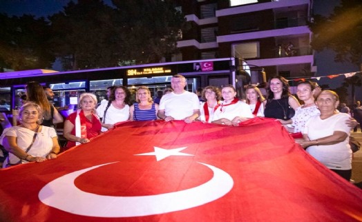 Zafer’in 103. yılı Güzelbahçe’de coşkuyla kutlandı