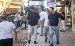Bornova Belediyesi üst yapıyı yeniliyor: Mustafa Kemal Caddesi sil baştan