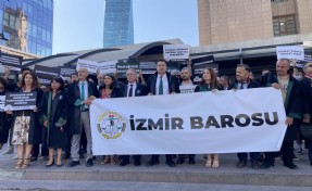 İzmir Barosu'ndan 'konuşmasız' adli yıl açılışına tepki: Ses yükseltmeye devam edeceğiz