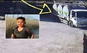 3 yaşındaki çocuğu süt kamyonu hayattan kopardı!