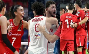 A Milli takımlarımız 3'te 3 yaptı!