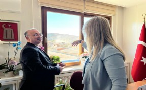 AK Partili Çankırı'nın kaymakam ziyaretinde İzmir’in çöp gerçeği