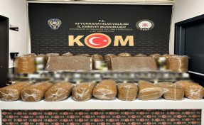 Afyonkarahisar'da kaçakçılık operasyonu