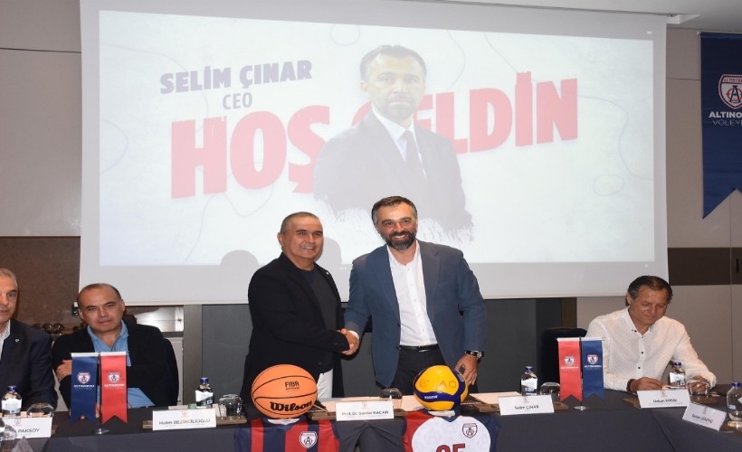 Altınordu'da voleybol takımı Selim Çınar'a emanet
