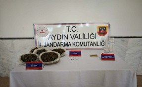 Aydın'da uyuşturucu operasyonuna 2 gözaltı