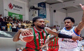 Basketbol Süper Ligi'nin ilk haftası İzmir derbisine sahne oldu; Kazanan Aliağa Petkimspor
