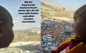 Bayramda balon uçurulan Erhan'dan acı haber geldi
