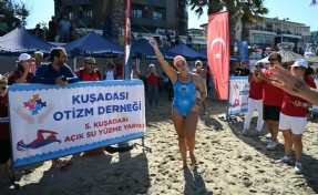 Bengisu Avcı, otizmli bireyler için kulaç attı