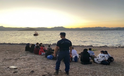 Bodrum’da 20 kaçak göçmen yakalandı