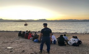 Bodrum’da 20 kaçak göçmen yakalandı