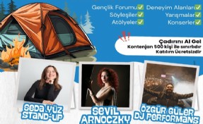 Büyükşehir’den gençlere Foça’da kamp