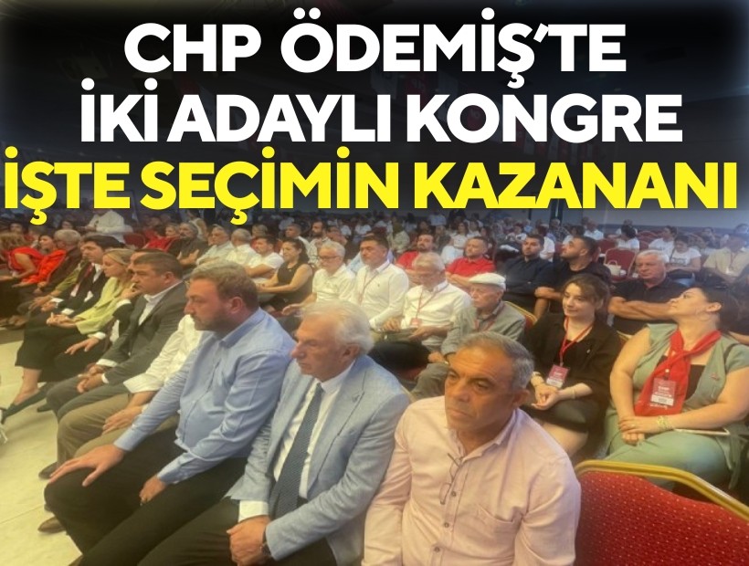 CHP Ödemiş'te iki adaylı kongre; Listeler belli oldu