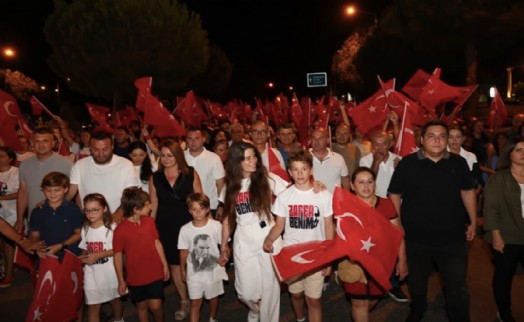Çeşme’de 30 Ağustos Zafer Bayramı coşkusu