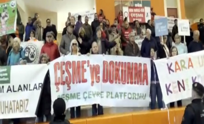 Çeşme’yi cehenneme çevirecek projenin ÇED toplantısı öncesi sert tepki