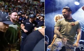 Çevik kuvvet polisleri Sinan Akçıl'a etten duvar ördü! Görüntülere tepki yağdı