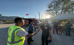 Denizli’de görev tamam, İzmir İtfaiyesi eve dönüyor