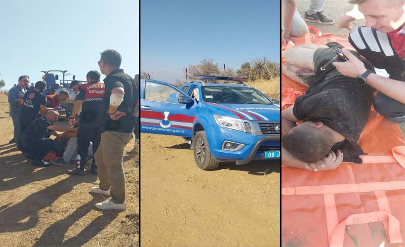 Devrilen kamyonetteki dinamitler kontrollü patlatıldı; 10 yaralı