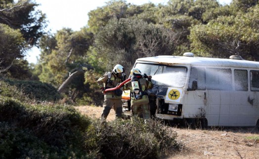 İzmir'de TAMP saha tatbikatı gerçekleştirildi