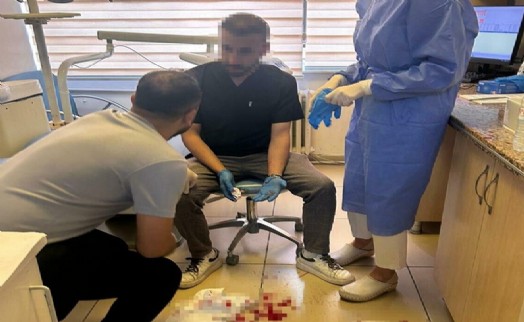 İzmir'de hasta, tartıştığı diş hekimine kafa attı