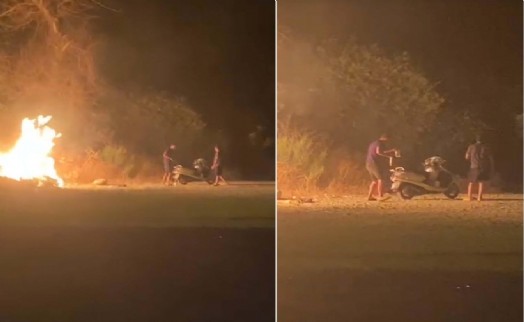 Ormanı yakıp kaçmışlardı... 2 şüpheli yakalandı