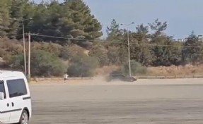 Otoyolda drift pahalıya patladı: Araç trafikten men edildi