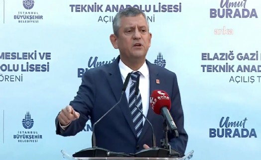 Özel Elazığ'da konuştu: 'Milletin seçtiklerini görmezden geliyorlar'