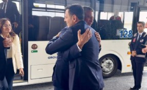 Özel İstanbul'a geldi! Özgür Çelik karşıladı